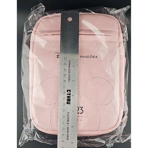 2024 D23 Expo Pandora Exclusive Pink Crossbody Sling Bag Purse Disney, NOS main image 7